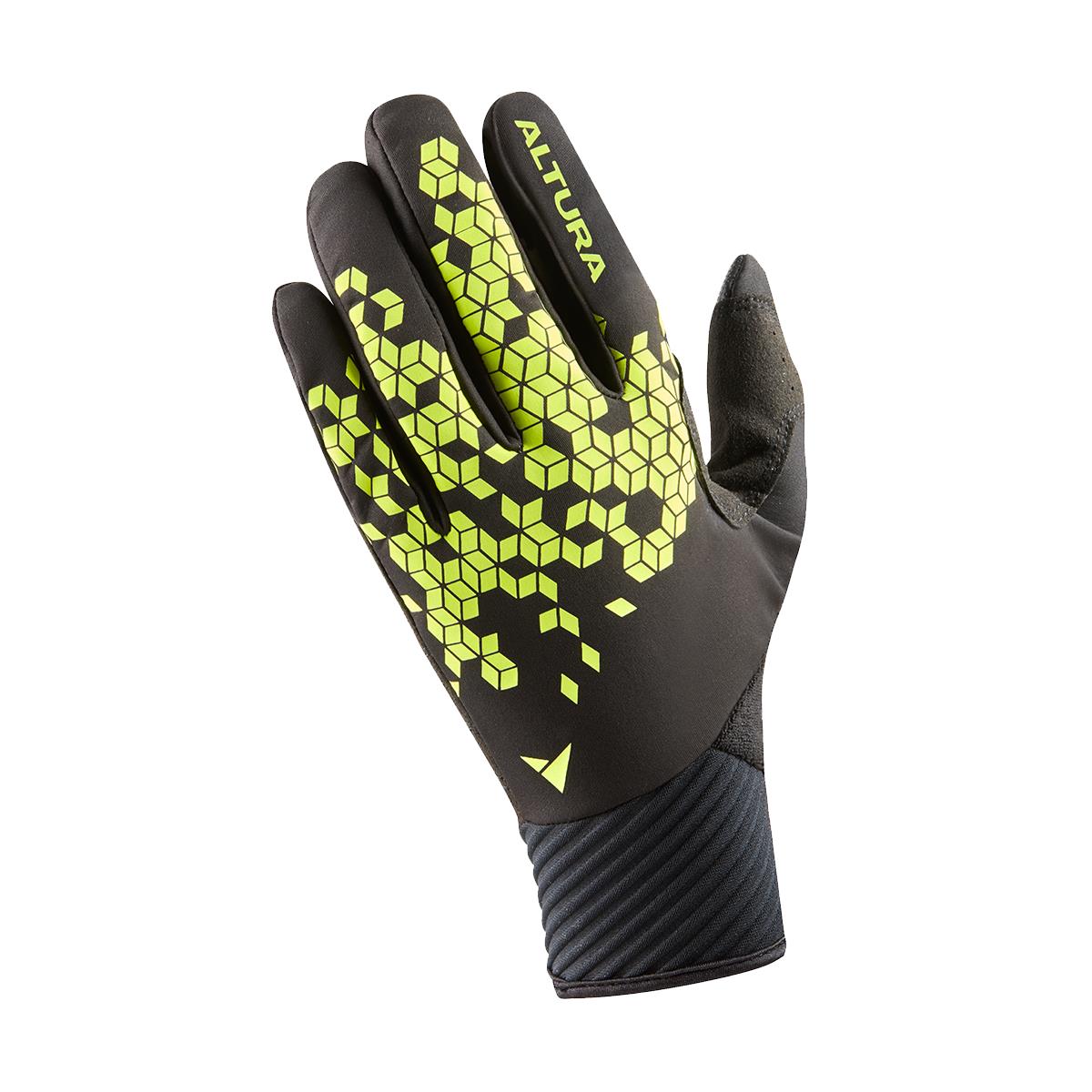 Hi-Viz Yellow *NEW* Altura Men's Night-vision 3 Windproof Cycling Gloves 