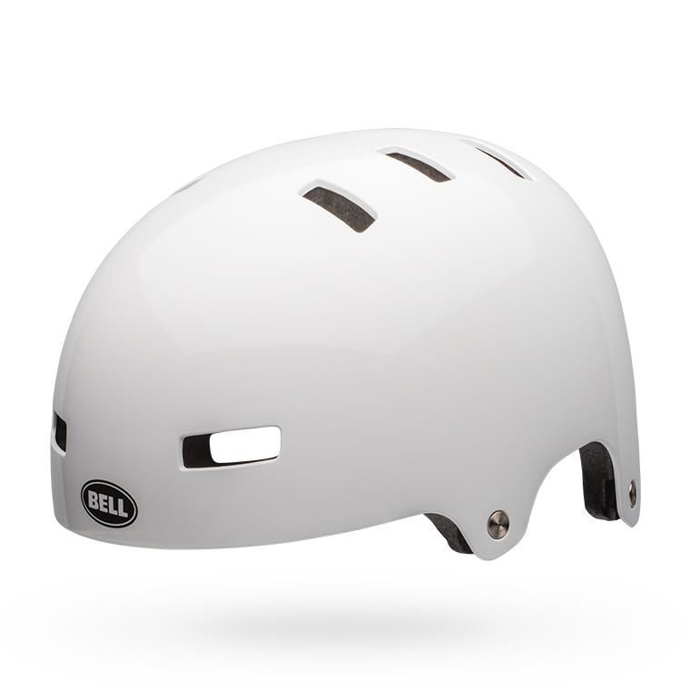59-61.5 cm Bell Sports Division Skate / BMX Helmet White Size Large Unisex
