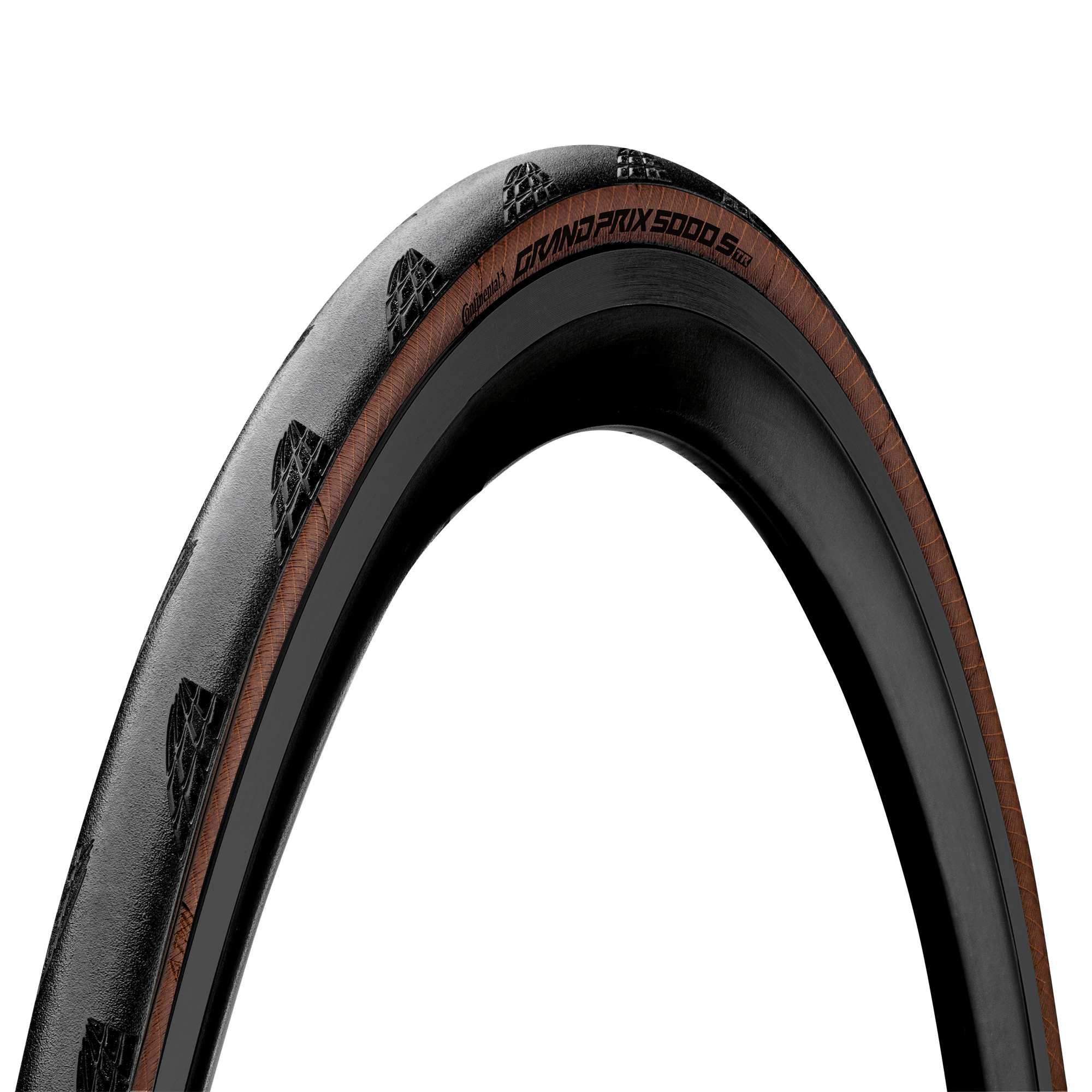 Continental Grand Prix 5000S Tubeless Ready Tyre - Foldable Blackchili Compound: BLACK/TRANSPARENT 27.5x1.50 (650x32b)