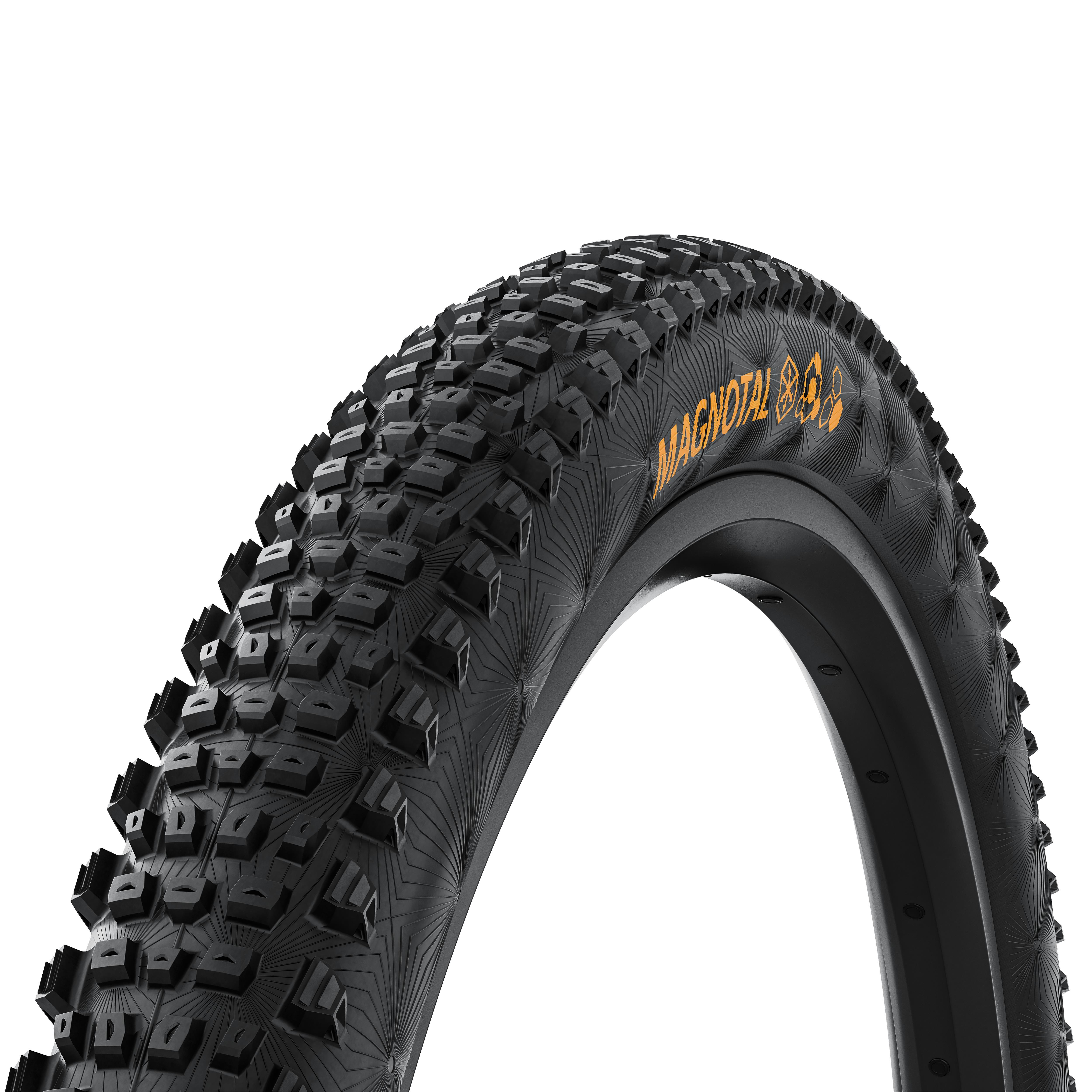 Continental Magnotal Trail Grip Foldable Tyre: BLACK/BLACK 29X2.60