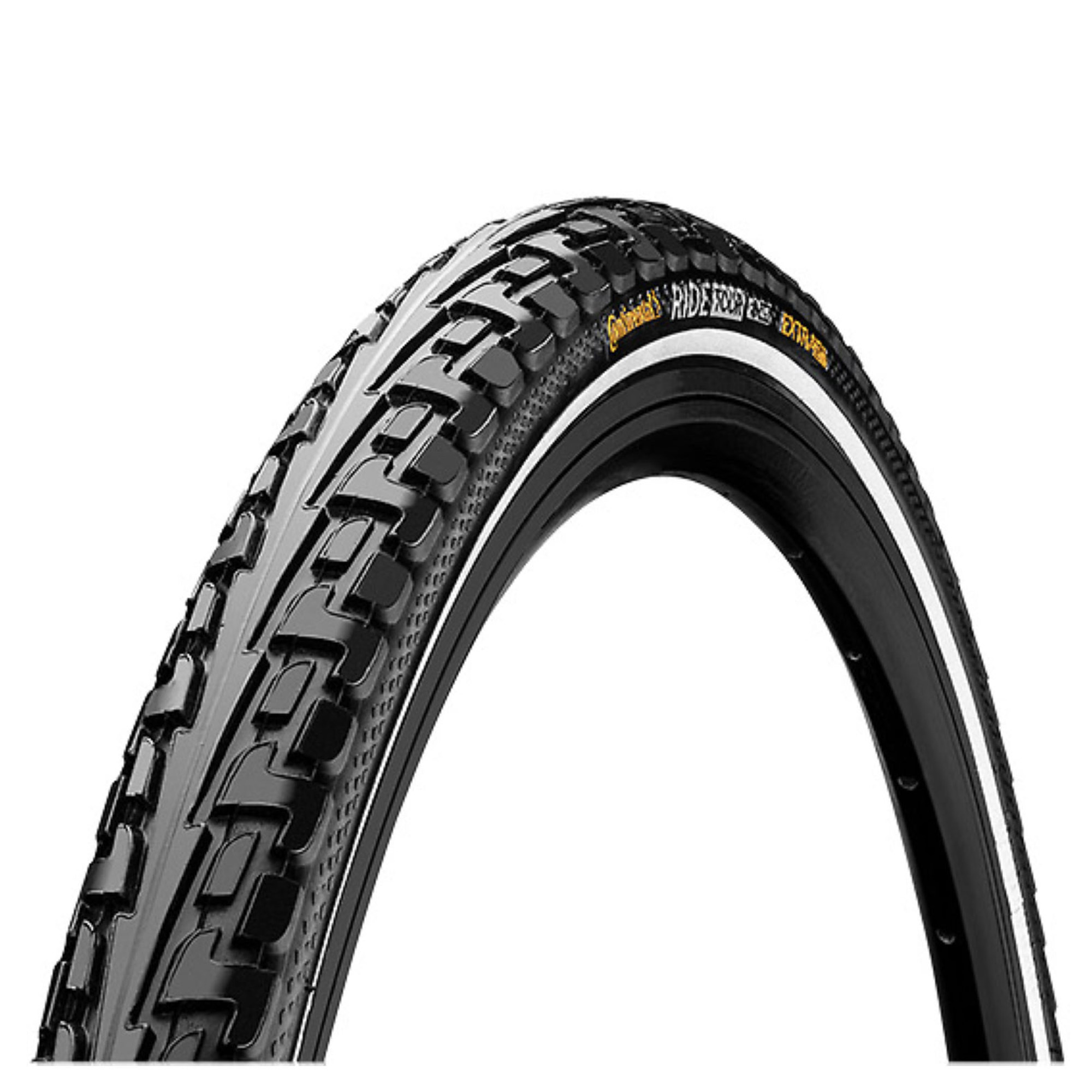 TY Con RIDETour 27 X 1 1/4 Bk Rflx Black 27 x 1-1/4 inches reflective non foldable