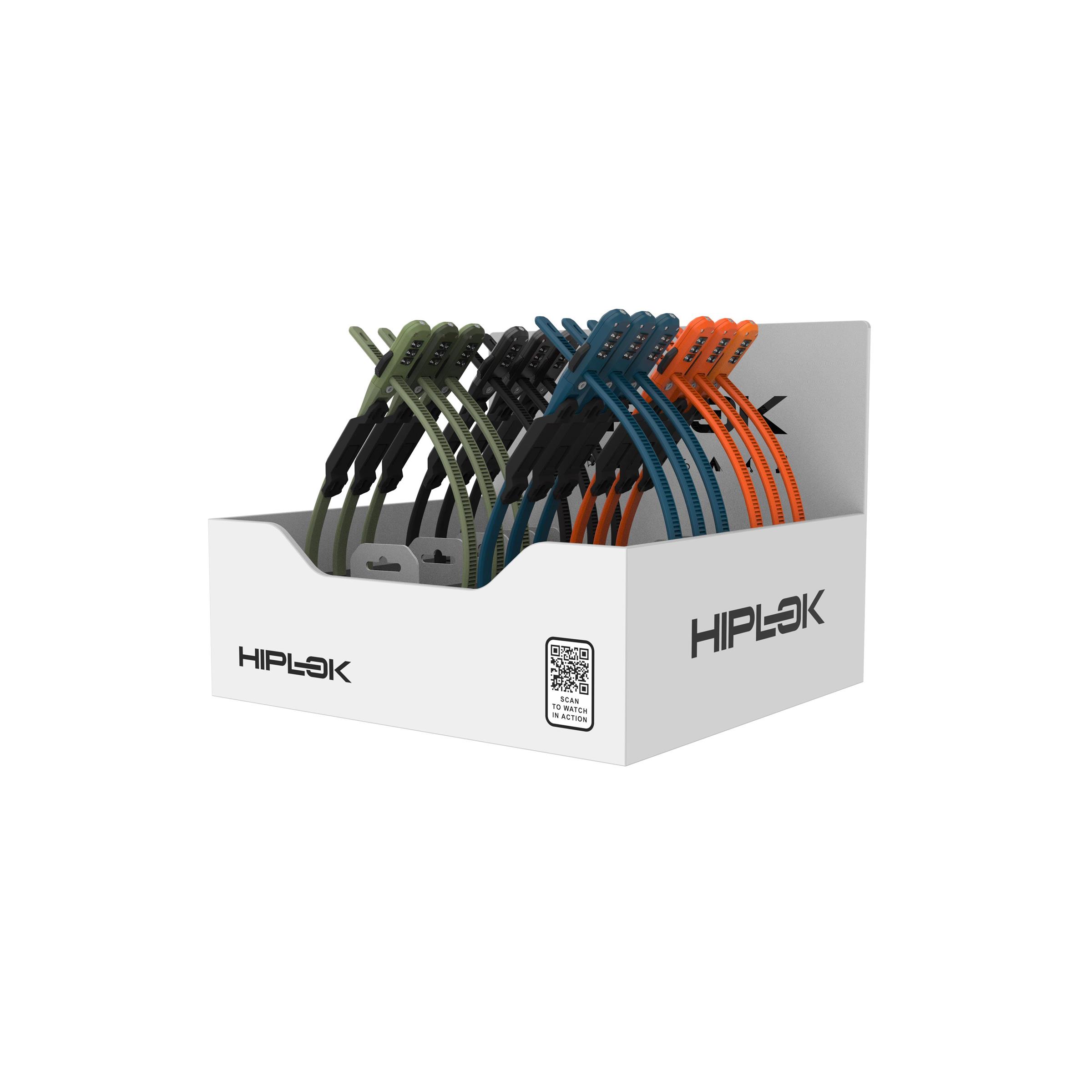 HIPLOK ZLOK Combo With Bracket MultiBox (3 of each colour): MULTIPLE COLOURS