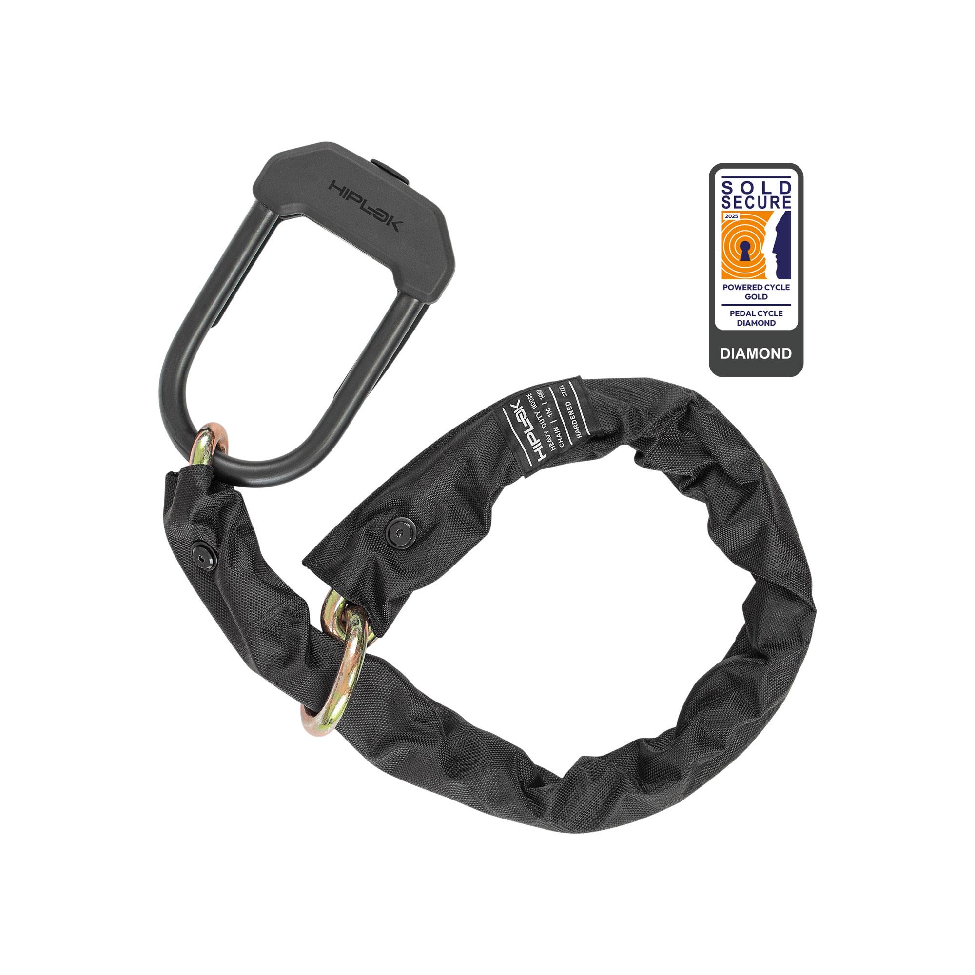 Hiplok DXXL Chain: BLACK