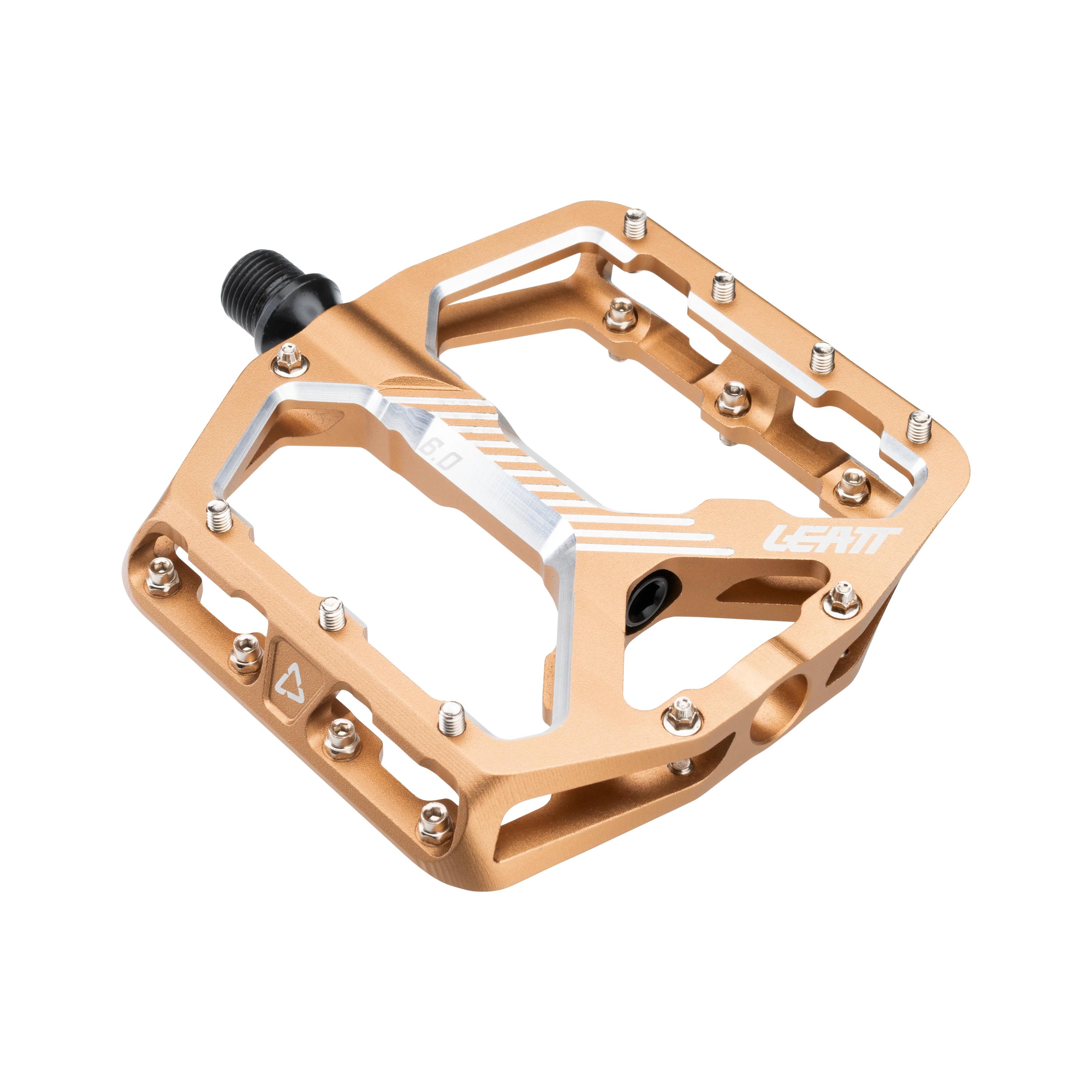 Leatt All Mountain 6.0 Flat Pedals 2025: BRONZE NARROW