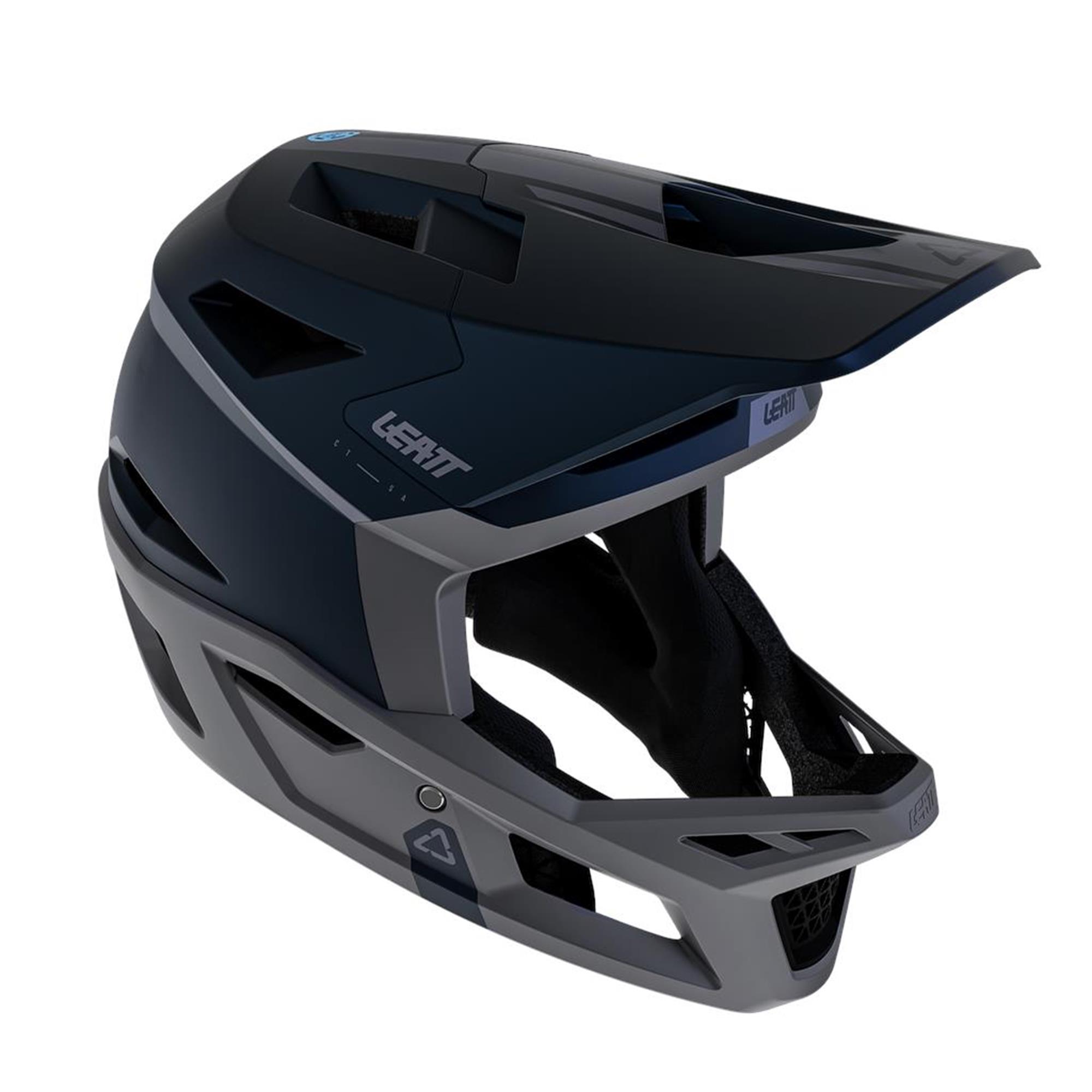 Leatt Gravity 4.0 MTB Helmet 2026: STEALTH BLACK/GREY M 57-58CM