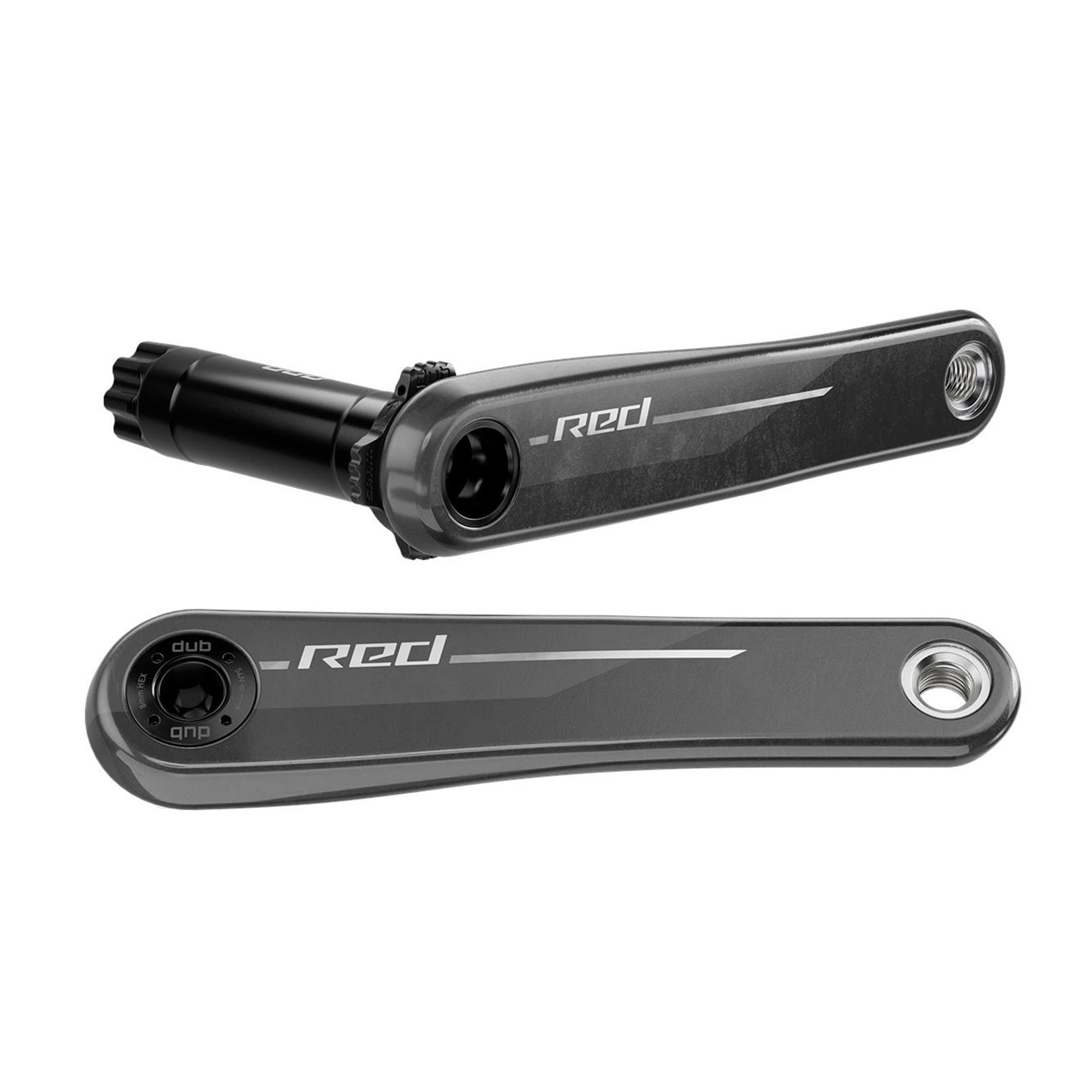 SRAM Crank Arm Assembly Red XPLR DUB Wide E1 (BB/Spider/Chainrings Not Included):  155MM