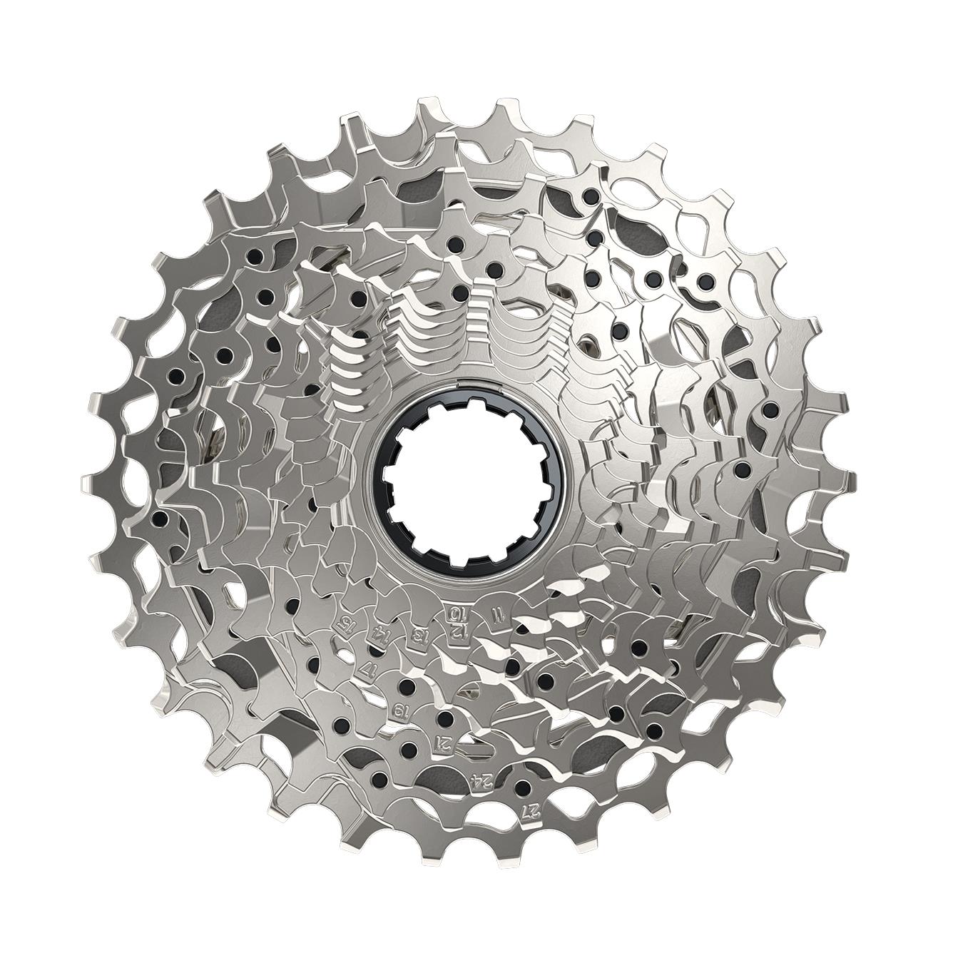 SRAM Rival XG-1250 AXS Cassette: SILVER 10-36T