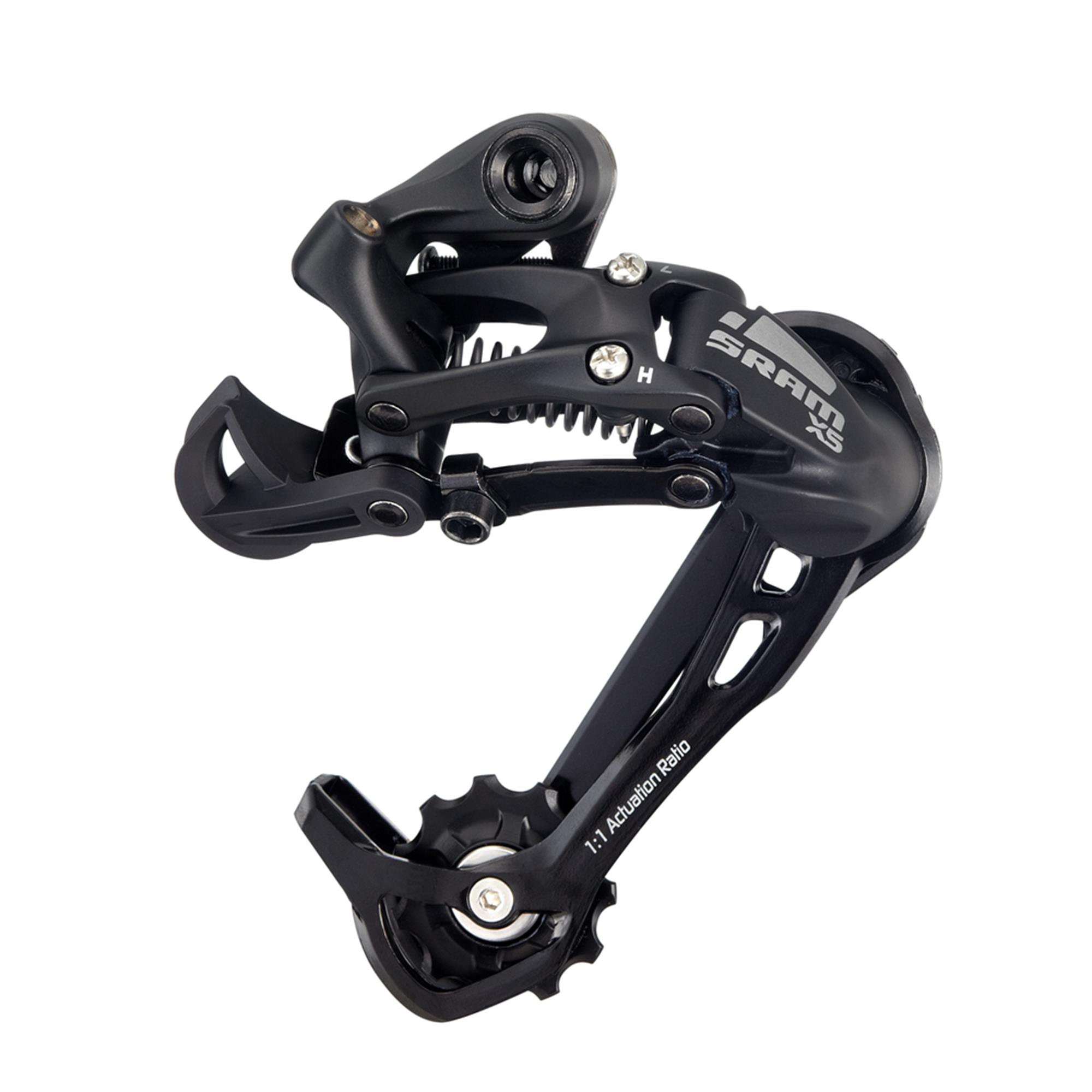 SRAM X5 Rear Derailleur - (8-9spd): BLACK 8/9spd long
