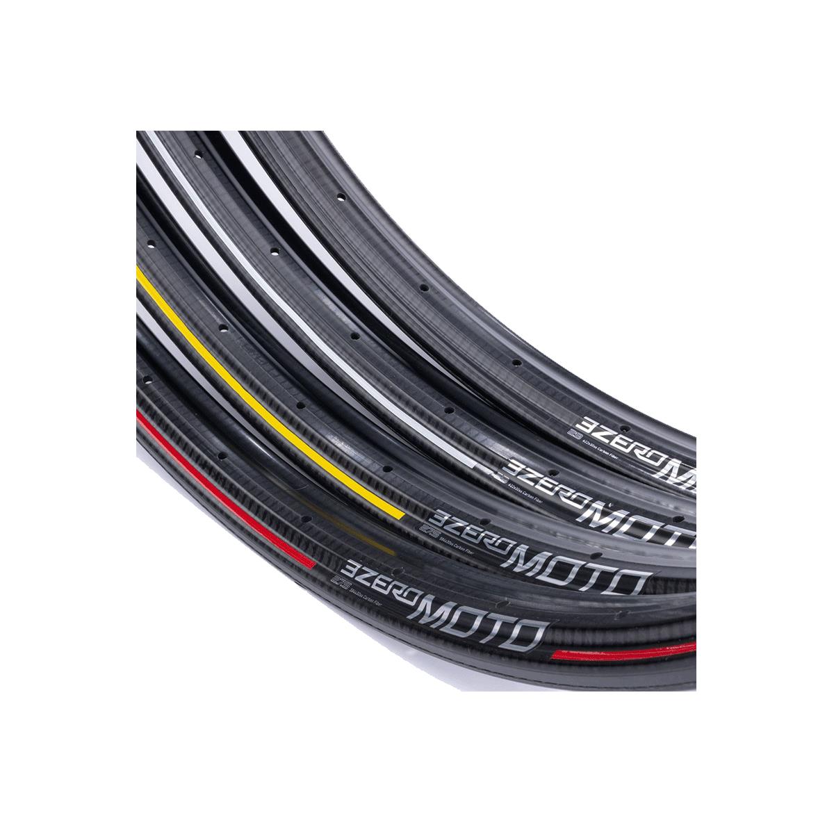 Zipp Rim 3ZERO MOTO Tubeless 27.5 Front 32hole A1: SILVER/SILVER GRAPHIC 27.5"