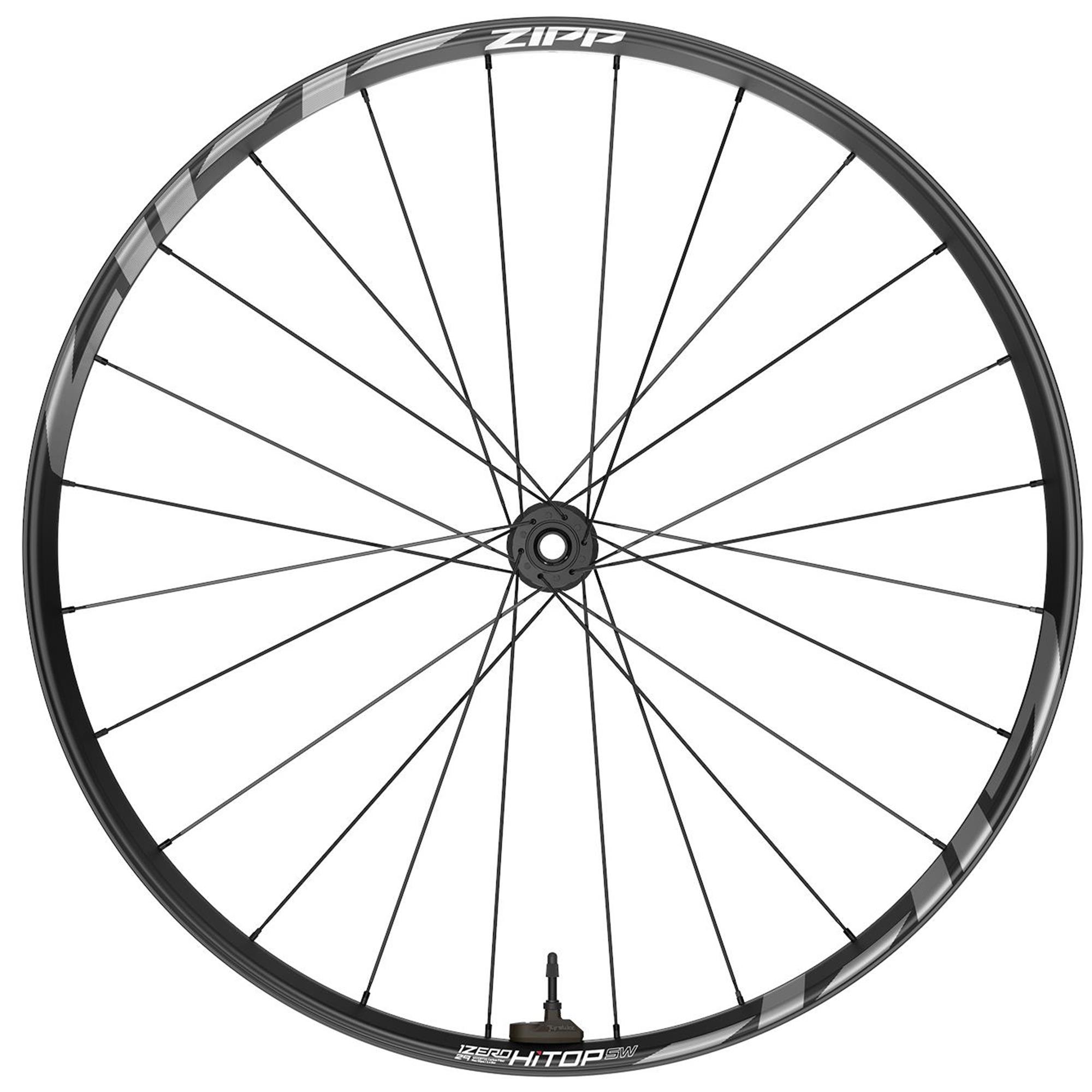 Zipp Wheel - 1Zero Hitop Sw Tubeless Disc Brake Center Lock 29 Front 24Spokes Boost W/RS Torque Caps Standard Graphic A1 (Tyrewiz 2.0 Included):  15X110MM