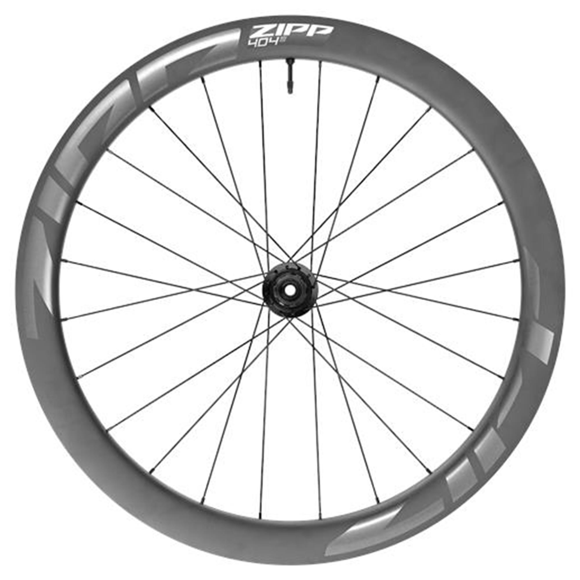 ZIPP 404 S Carbon Tubeless Rear Wheel A1: WHITE GRAPHIC 10/11 SPEED